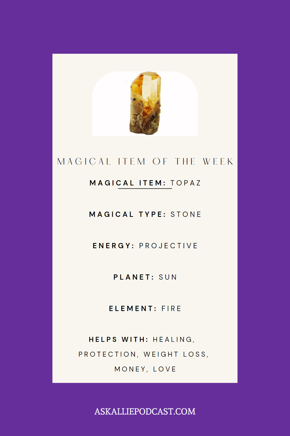 USE THIS ONE STONE magical item of the week USE THIS ONE STONE magical item of the week